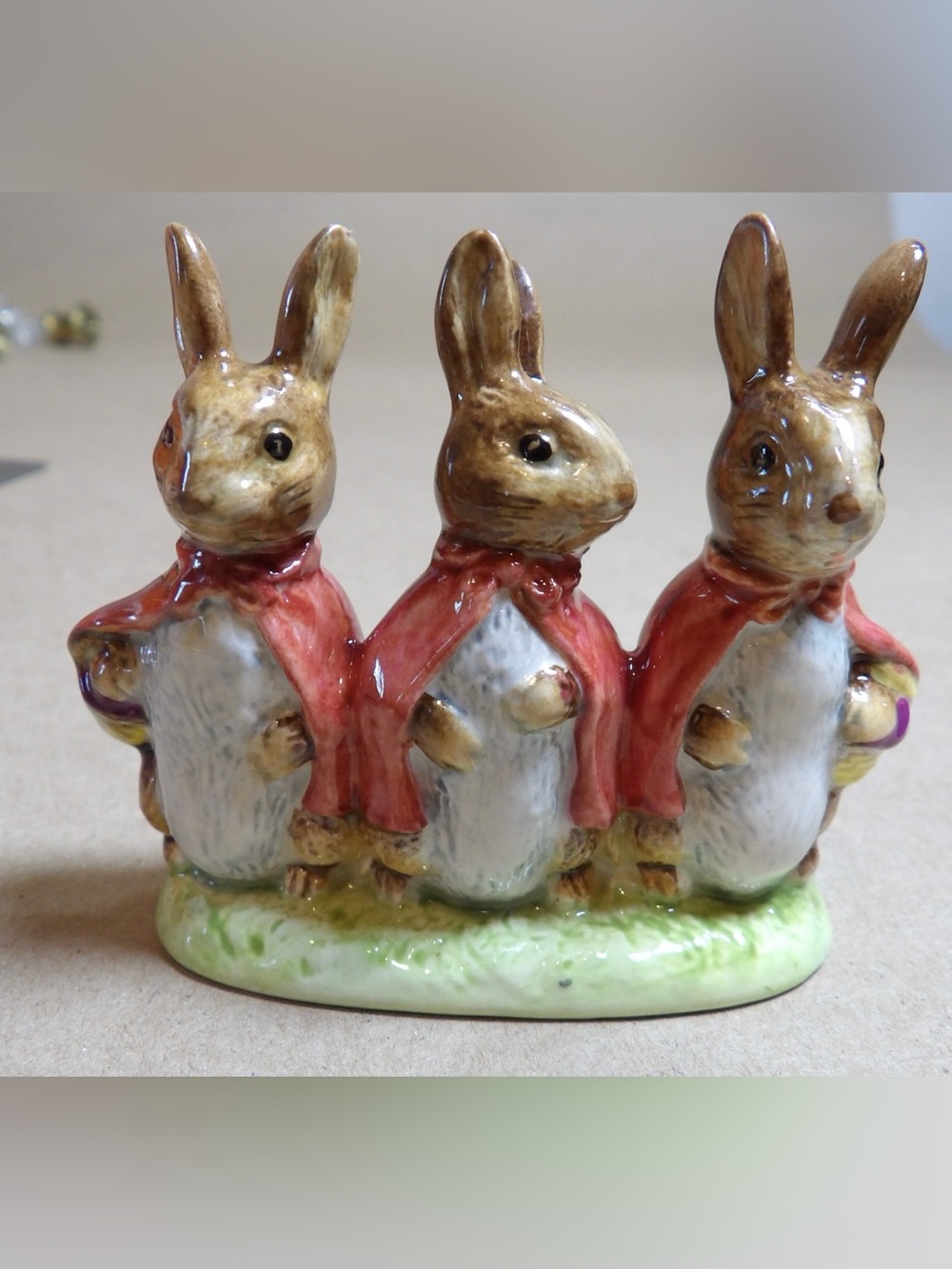 Vintage 1954 Beatrix Potter Flopsy Mopsy Cottontail Beswick England Figurine